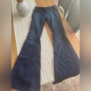 Free people flare jeans. Denim. Size 26.